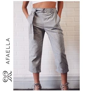 Rafaella Petite Striped Capri Pants